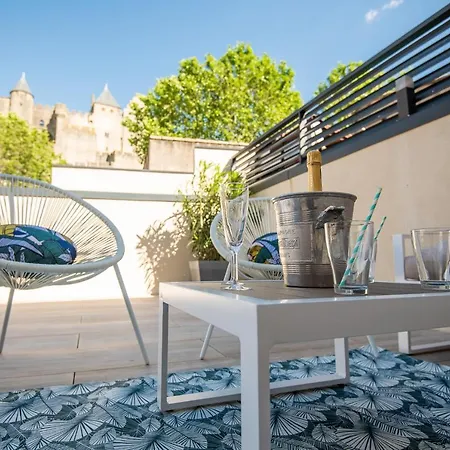 La Terrasse De La Tour Pinte. Apartment Carcassonne Exterior photo